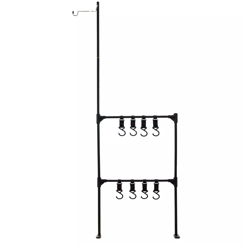 LARIBON outdoor camping storage rack portable lightweight rack travel camping special clothes rack