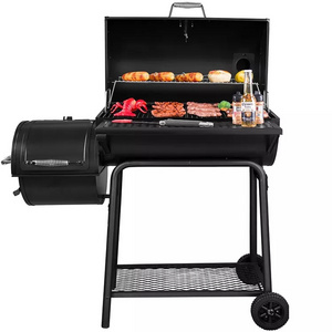 LARIBON Garden Bbq Grills Restaurant Outdoor Patio Backyard Home Meat Cooker Smoker Charcoal Barbecue Grill