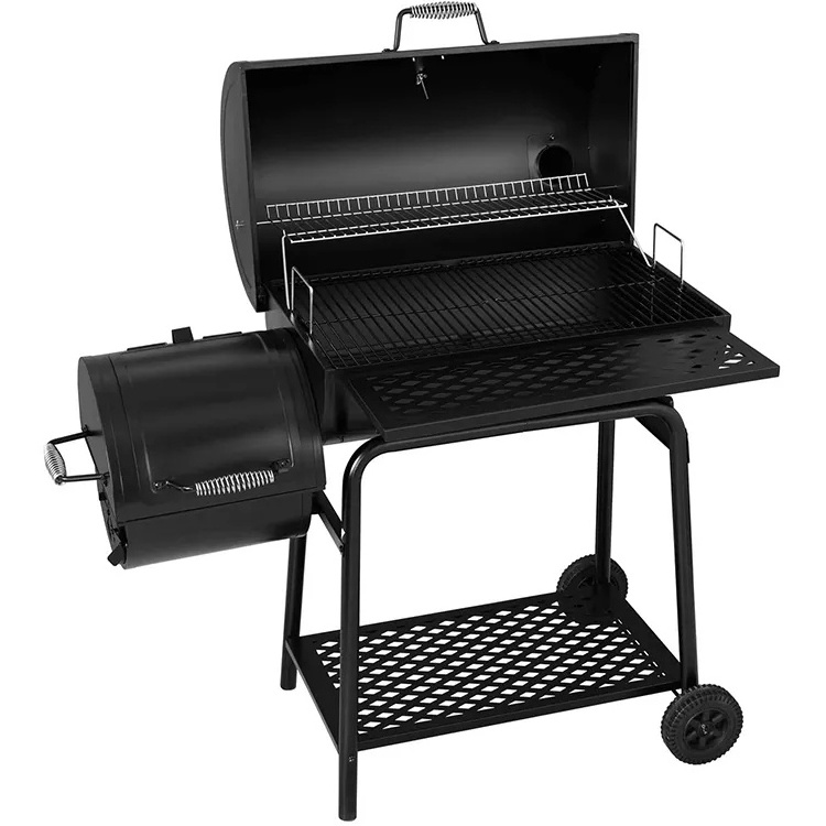 LARIBON Garden Bbq Grills Restaurant Outdoor Patio Backyard Home Meat Cooker Smoker Charcoal Barbecue Grill