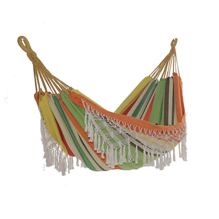 Upgrade Extra Large Breathable Ripper Hand-woven Fringed Hammock