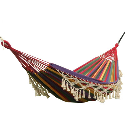 Upgrade Extra Large Breathable Ripper Hand-woven Fringed Hammock