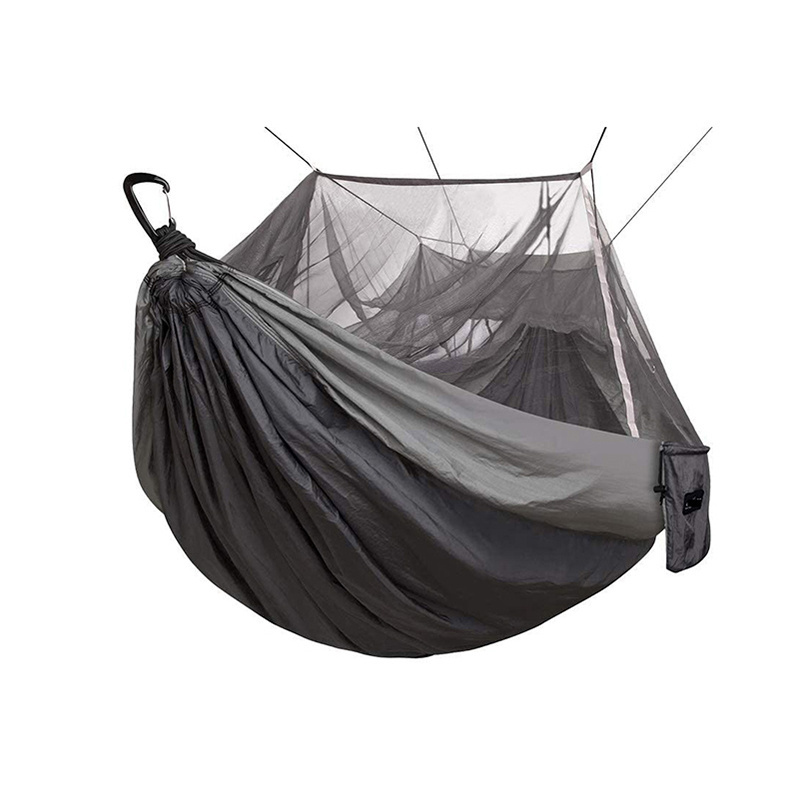 High Quality Ultralight Mosquito Net for Hammocks with Tree Straps & Carabiners