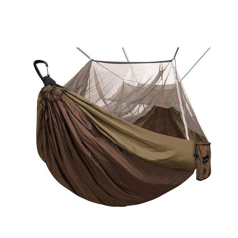 High Quality Ultralight Mosquito Net for Hammocks with Tree Straps & Carabiners