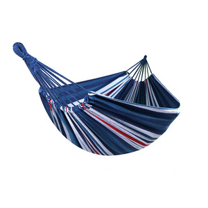 2 Person Comfortable Colorful Camping Polycotton Hammock for Patio, Garden and Outdoor