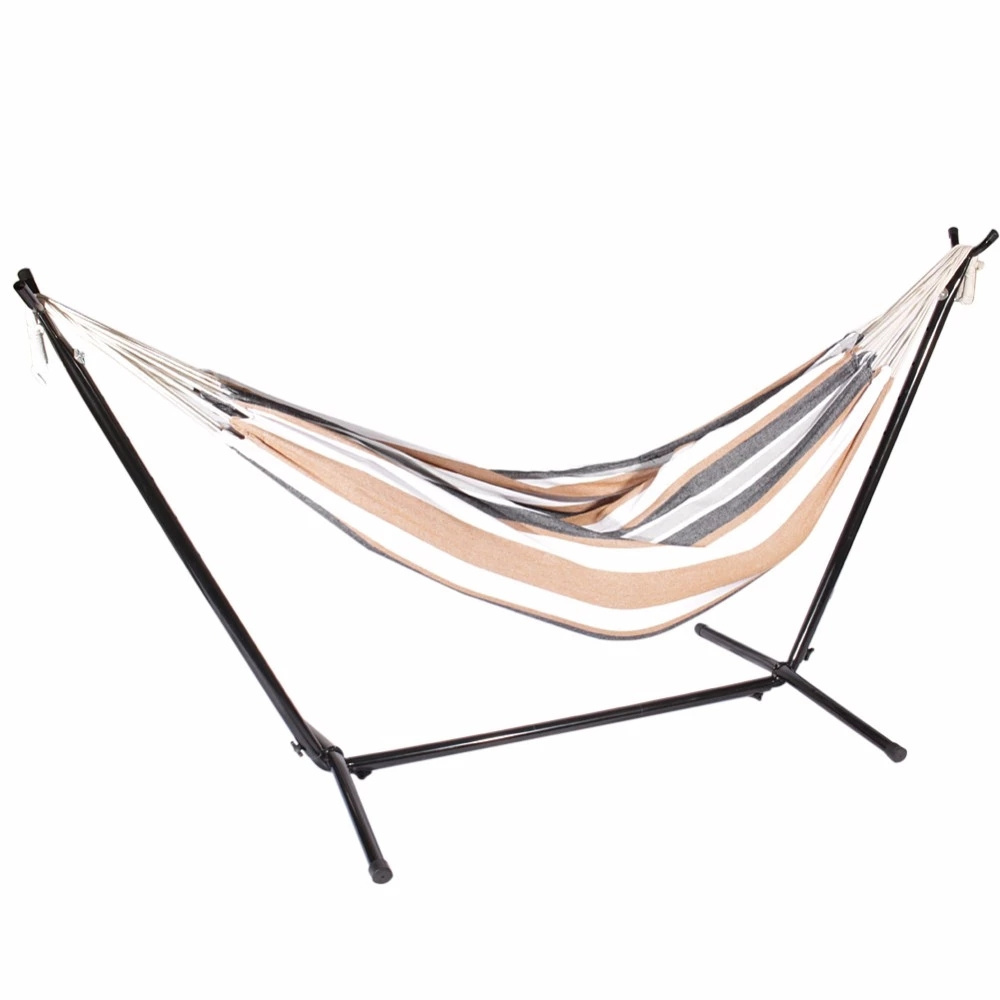 Outdoor  Hammock Swing Chair' Adjustable Metal Stand