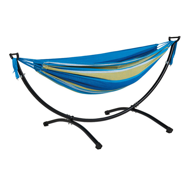 Arc Outdoor Portable Metal Folding Hammock Stand with Carrying Bag