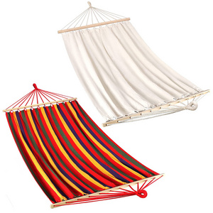 Elegant Outdoor Leisure Double Hammock with Spreader Bar