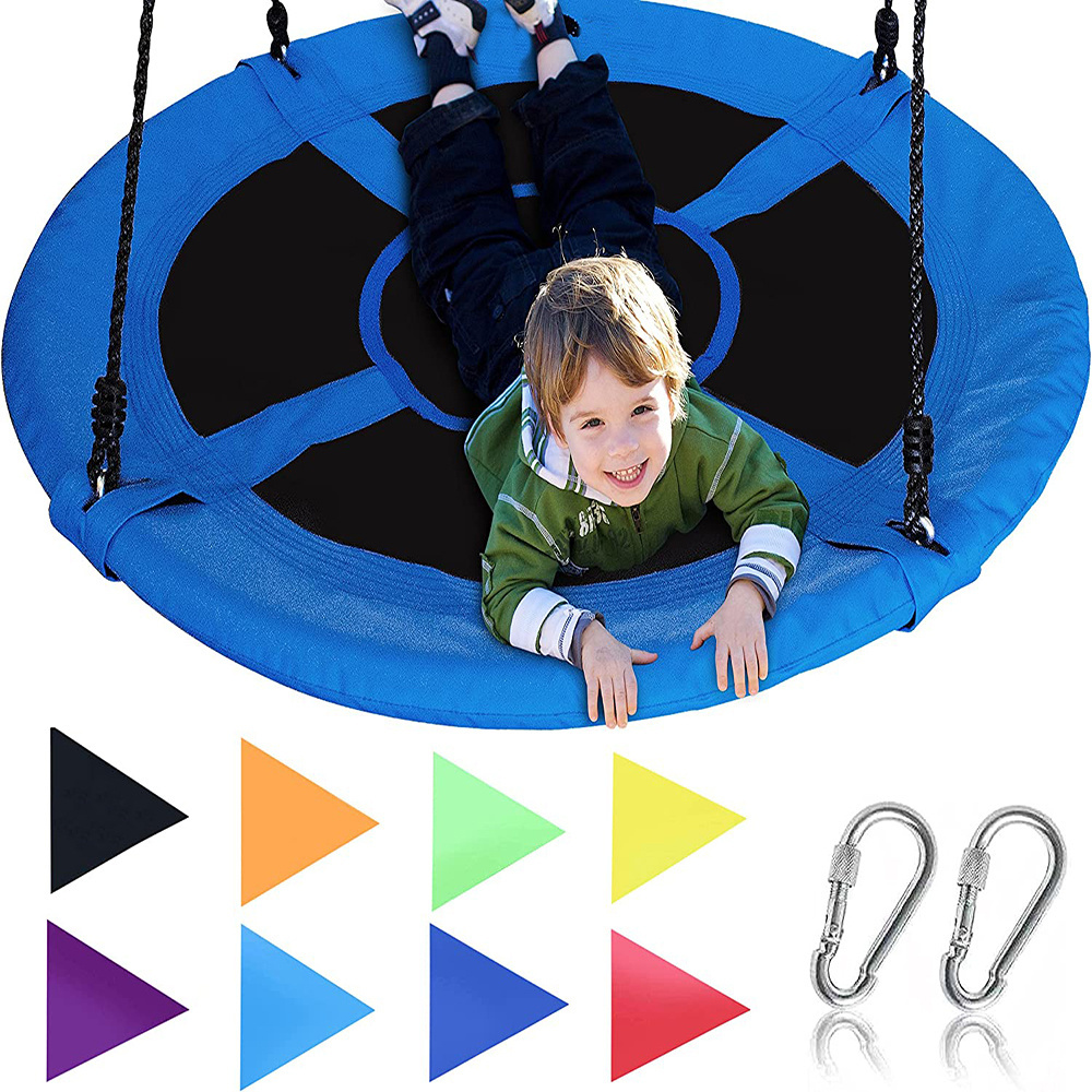 Adjustable Multi-Strand PE Ropes Tire Swing for Playground ...