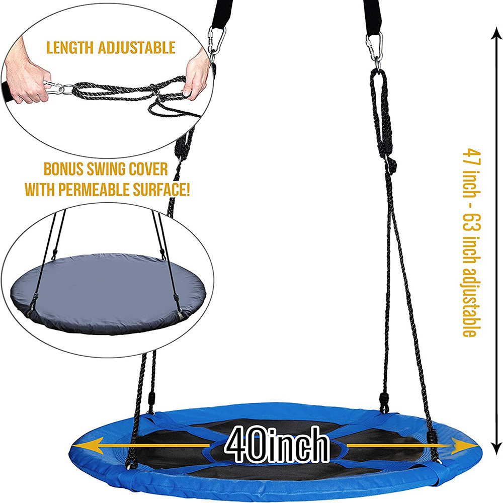 Tire Rope Adjustable Multi-Strand PE Ropes Tire Swing for Playground ...