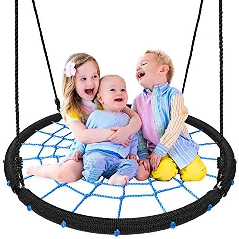 Extra Strong Outdoor Web Tire Swing with Straps Kits