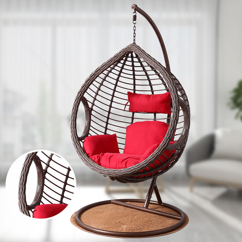 High-quality hanging egg chair with stand, Garden Patio Swing Chair  for Indoor Outdoor