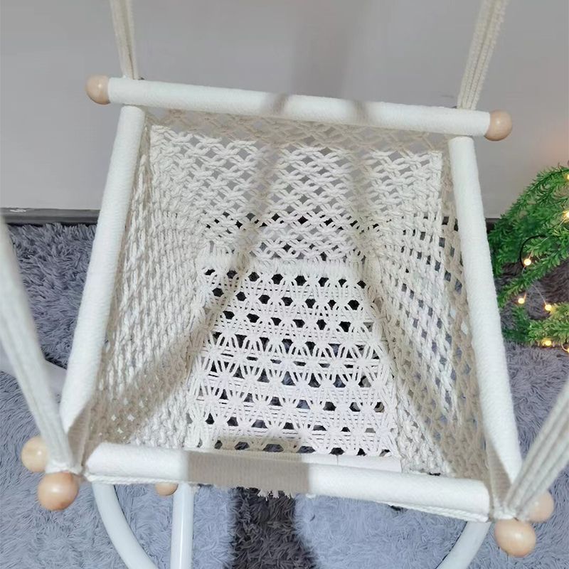 2023 New High Safety Baby Swing Chair Indoor Outdoor Baby Chair Swing with Sticks and Tassels