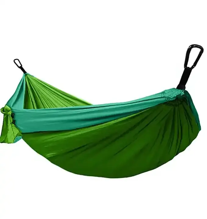 High Quality Many Sizes And Matches Portable Parachute Camping Nylon Rope Swing Nylon Hanging Hammocks