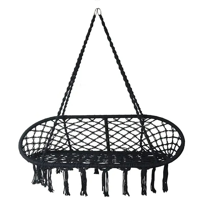 2023 Cheap Swing Double Seat Chair Garden Swing Chair Hanging Kit Metal Ceiling Hanging Chair