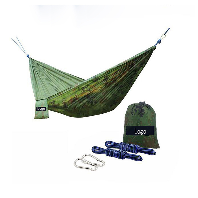 Ultra-Durable ripstop camping double camo nylon hammock