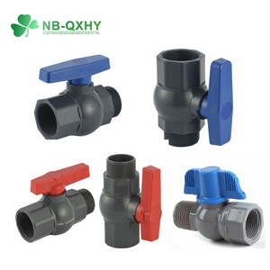 China Factory Free Sample Socket/Thread 1/2 to 4 Inch PVC Plastic Octagonal Ball Valve