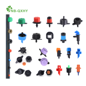 NB-QXHY Irrigation system Online drip emitter Adjustable PC Dripper Series for farm irrigation system