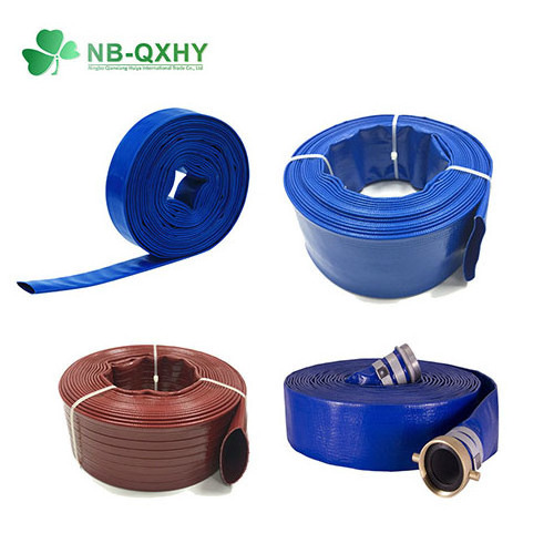 1.5 2 3 4 5 6 8 12 Inch pvc water soft flexible lay flat layflat hose pipe for agriculture irrigation water pump use