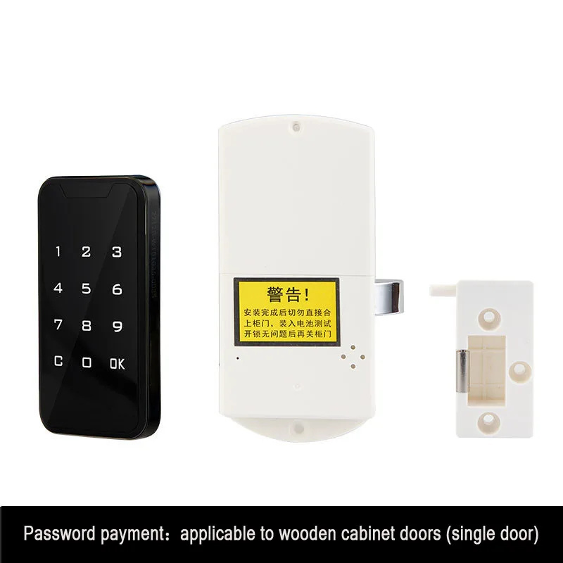 spa Keypad keyless combination digital smart password cabinet locker lock with card