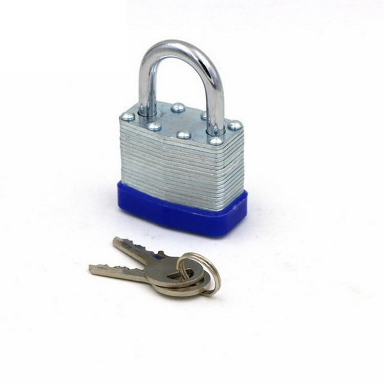 OEM Hardened Steel 45mm 50mm 65mm Safety Outdoor Safety Laminated keys Combination Padlock