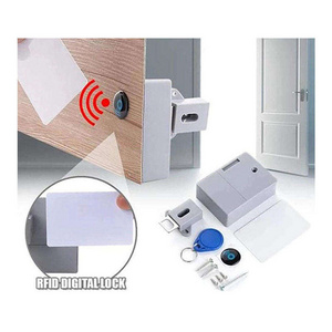 Wardrobe Furniture Intelligent smart  Electronic cabinet hidden Sensor Lock Card Drawer RFID Invisible lock