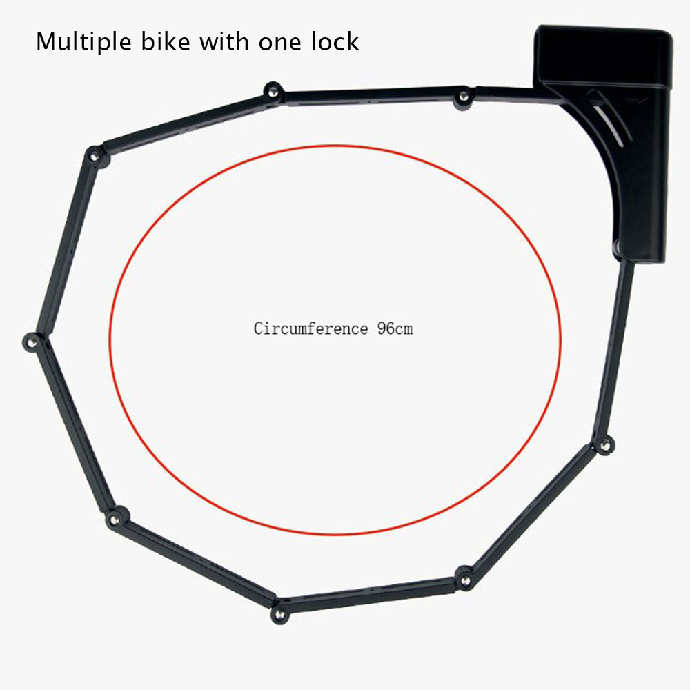 Portable Cross border cycling supplies folding bike mountain road bike tire paw bicycle lock