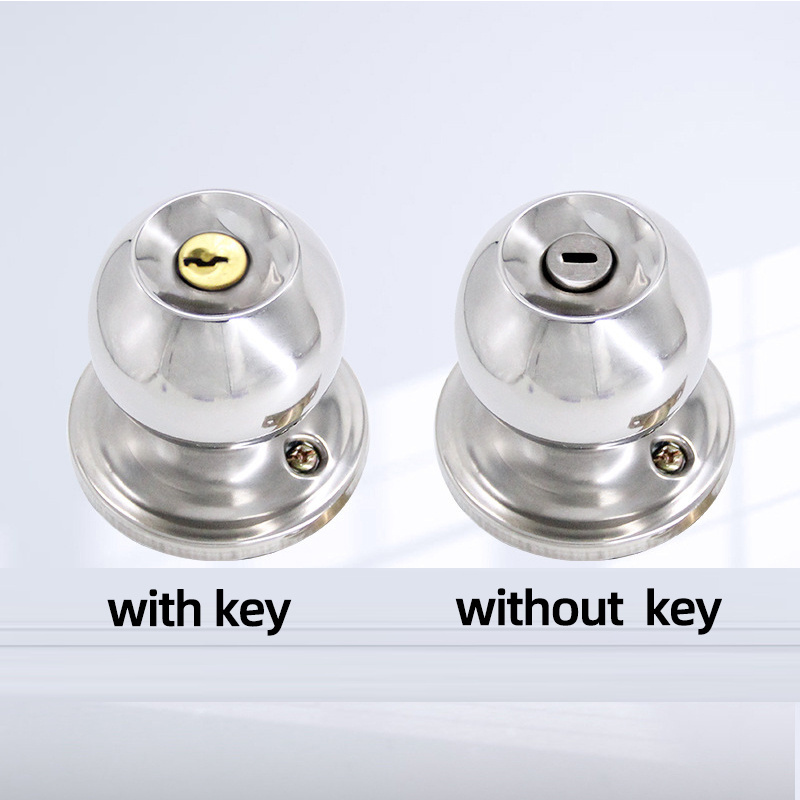 Grade  Residential Entrance Privacy Bathroom Bedroom Interior doorknobs Safe Tubular Cylindrical knob Door Lock