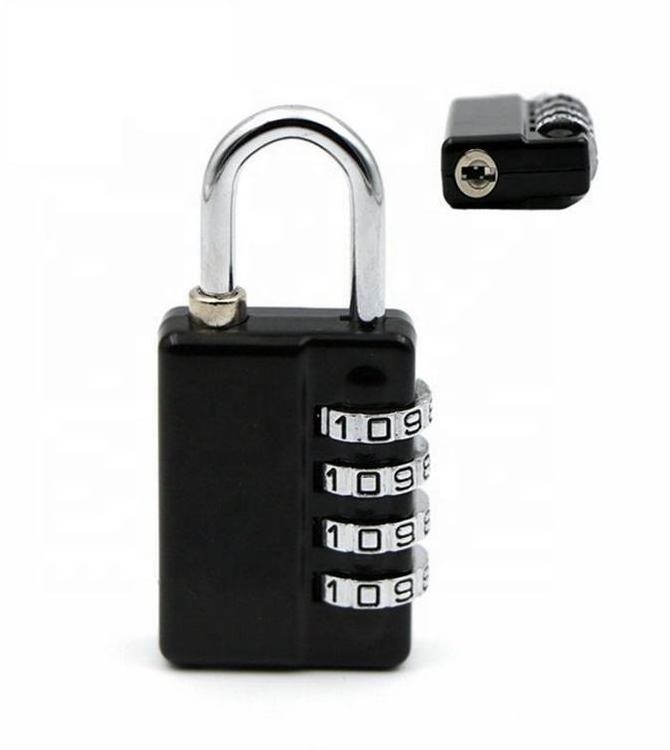 High Quality Digital zinc alloy number combination code padlock for gym locker with master key