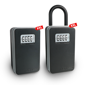 2024 aluminium alloy light weight key storage 4 digit combination lock box for outside house key