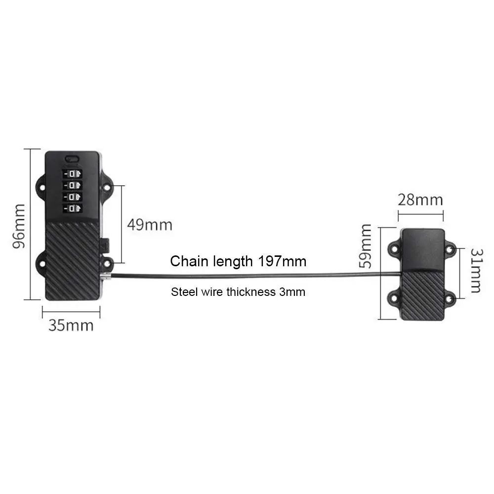 Window Door Opening Restrictor Cable Refrigerator Fridge Freezer safety Baby Safety lock for sliding window