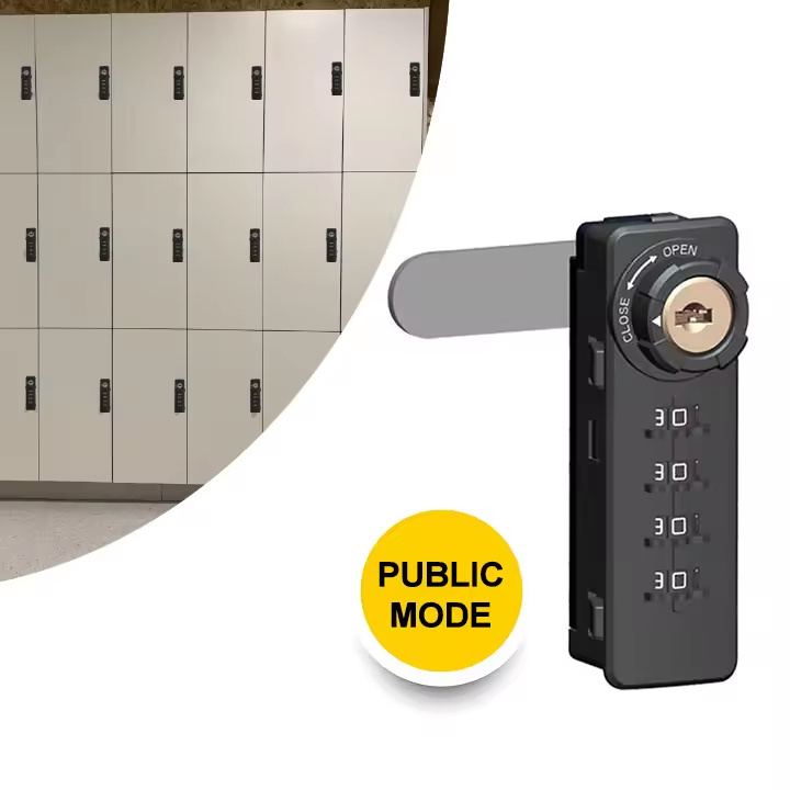 master lock  resettable combination keyless code passcode cam lock for locker  with master key