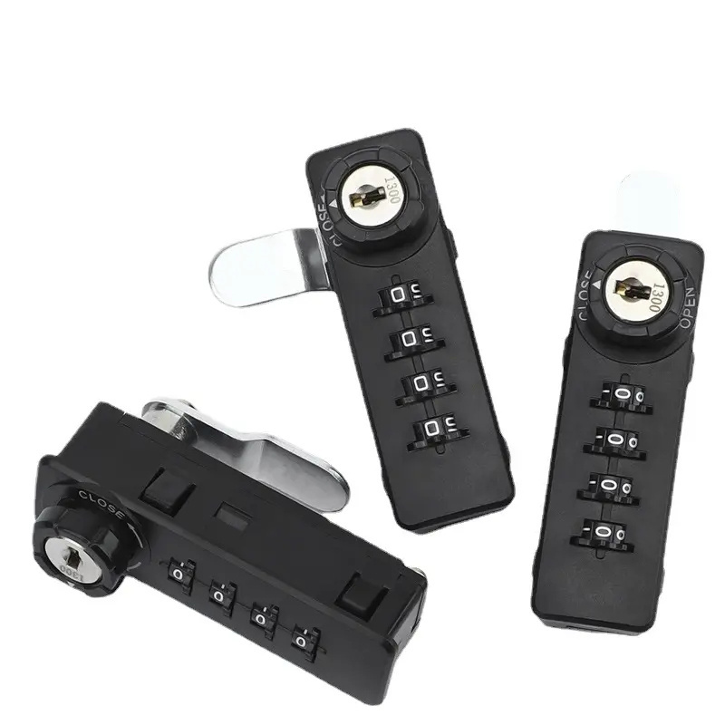 master lock  resettable combination keyless code passcode cam lock for locker  with master key