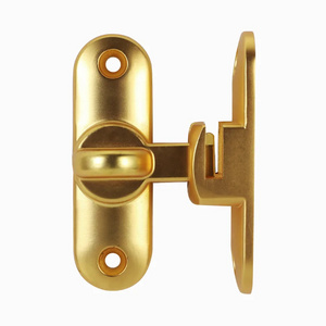 90/180 degree Home Hotel Guard Hasp Buckle Hidden Safety Security Square Door bolt Latch