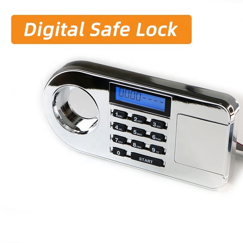 NBRATO Factory safe deposit box electronic silver keypad digital safe lock for safe