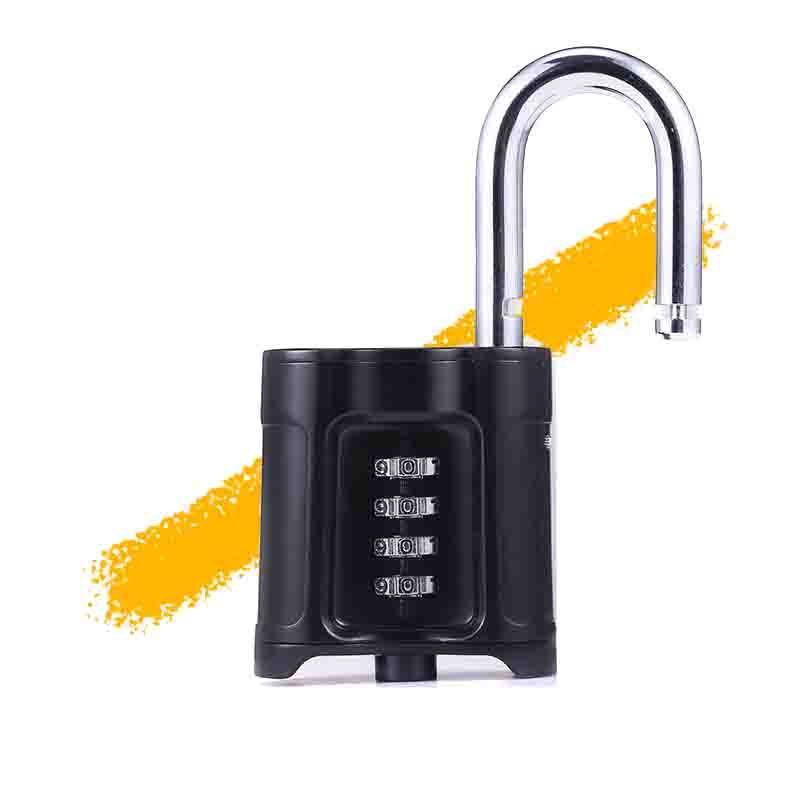 heavy duty high security outdoor warehouse zinc alloy resettable combination number anti cut digital code padlock