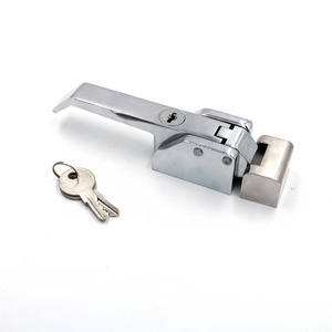 zinc alloy Push LATCH freezer door refrigerator lock Safety Latch for Refrigerated