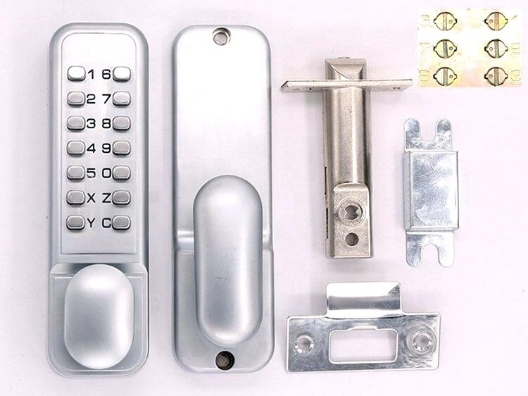 Vertical Keyless Zinc Alloy Electrical Digital Password Push Button drawer cabinet Door Lock