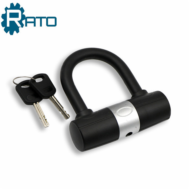 hot sale 2 key small kid mini U type bike lock