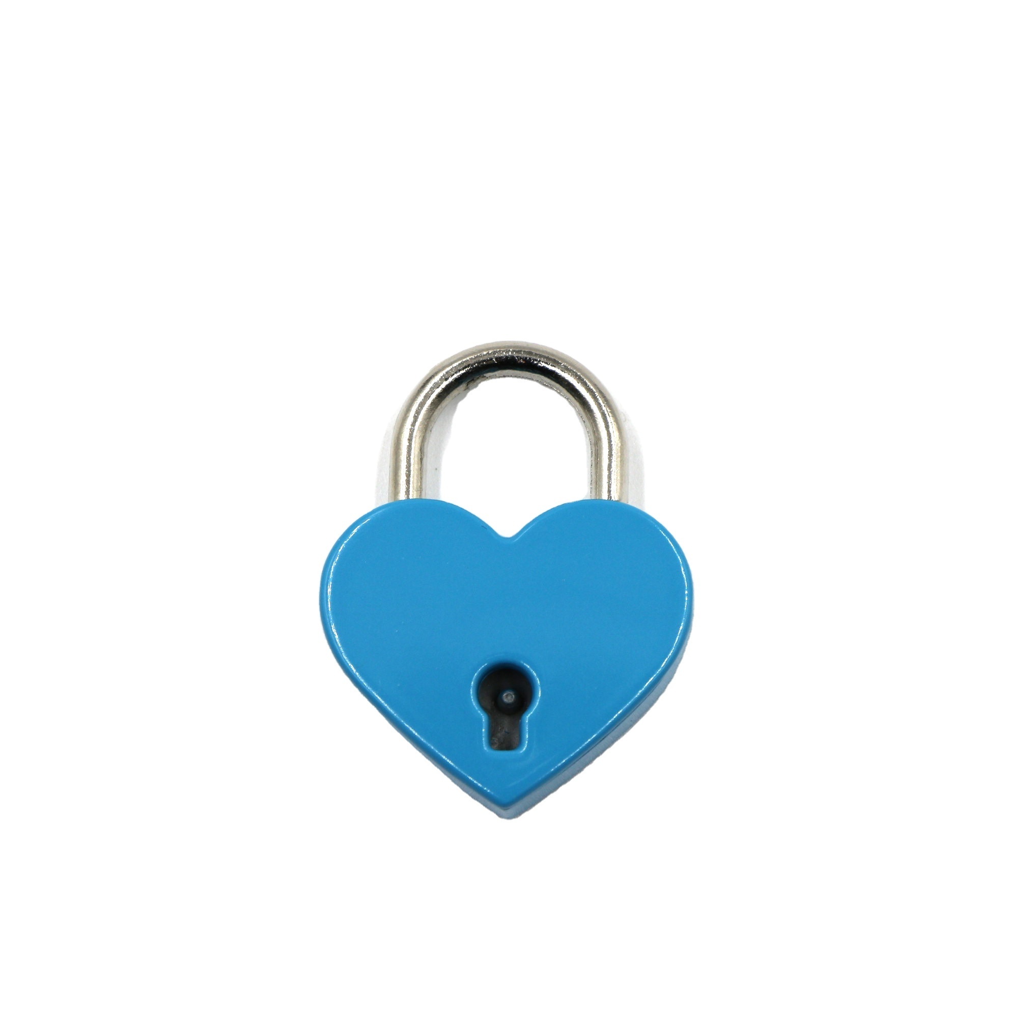 Wholesale Mini Jewel Gift Box Lock Creative fashionable Heart Shaped Padlock for wedding valentine day gift