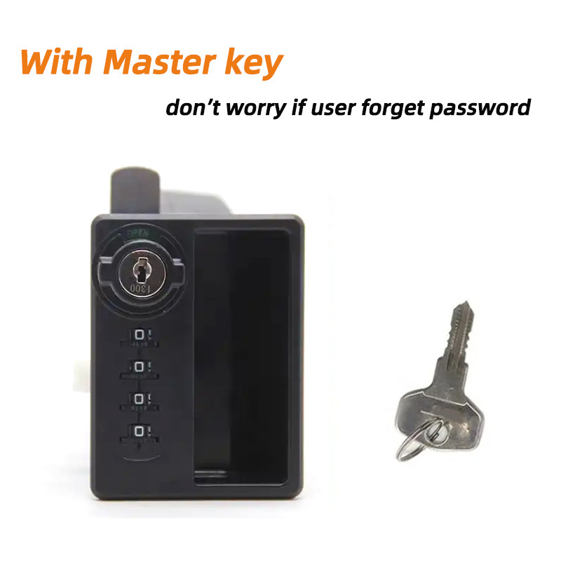 4 digits keyed alike master key zinc alloy combination cam lock