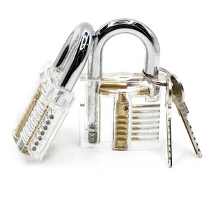 50MM Clear Transparent Cutaway Practice Tools for Locksmith Professional Training Skill Practice Lock