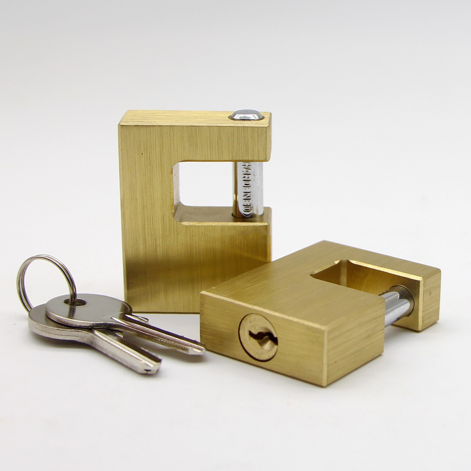 top security door pad lock 50mm 60mm 70mm 75mm 80 90mm cheap brass rectangular padlock with key