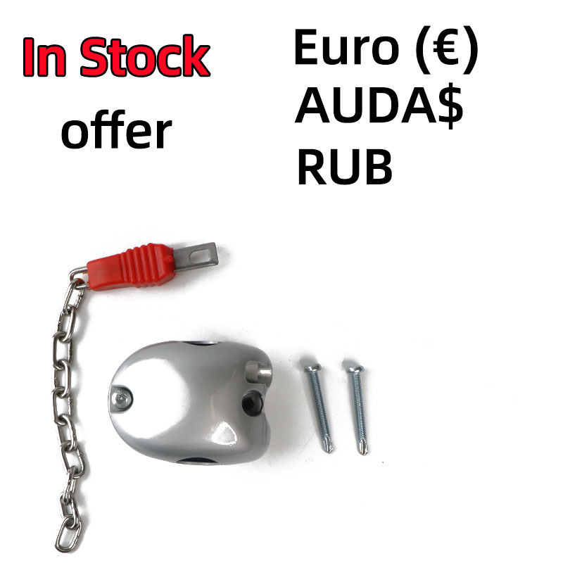 us dollar Europe coin AUD other country coin operated trolley supermarket cart shopping cart coin lock