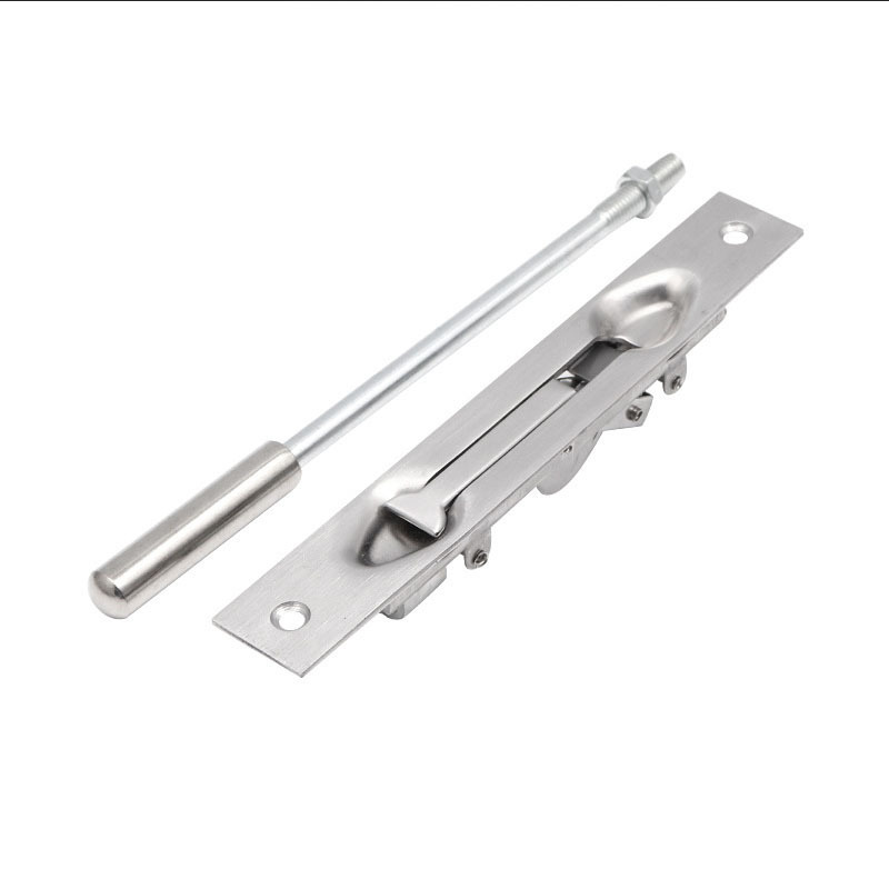 Double open anti-theif  fire door Stainless Steel 304 Lever Extension Flush stainless steel door bolt door safety bolt