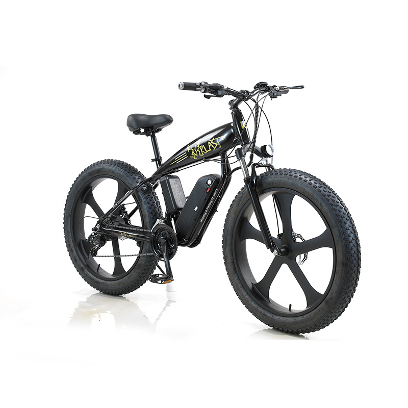 New design Aluminum alloy frame  1000W e bike 26*4.0 fat tire 48v 13ah battery mountain electric bike