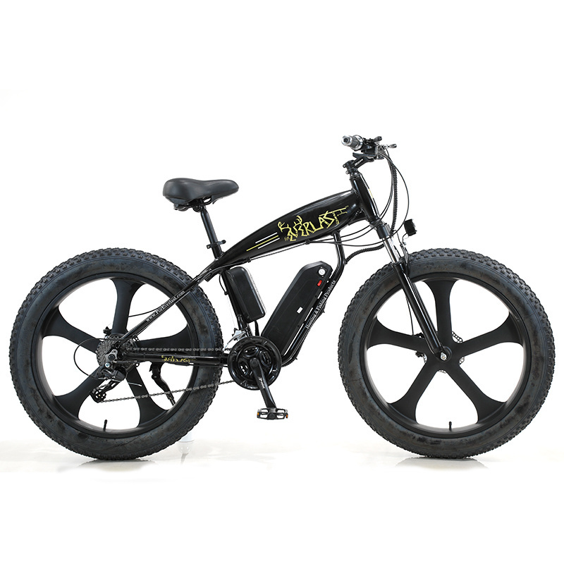 New design Aluminum alloy frame  1000W e bike 26*4.0 fat tire 48v 13ah battery mountain electric bike