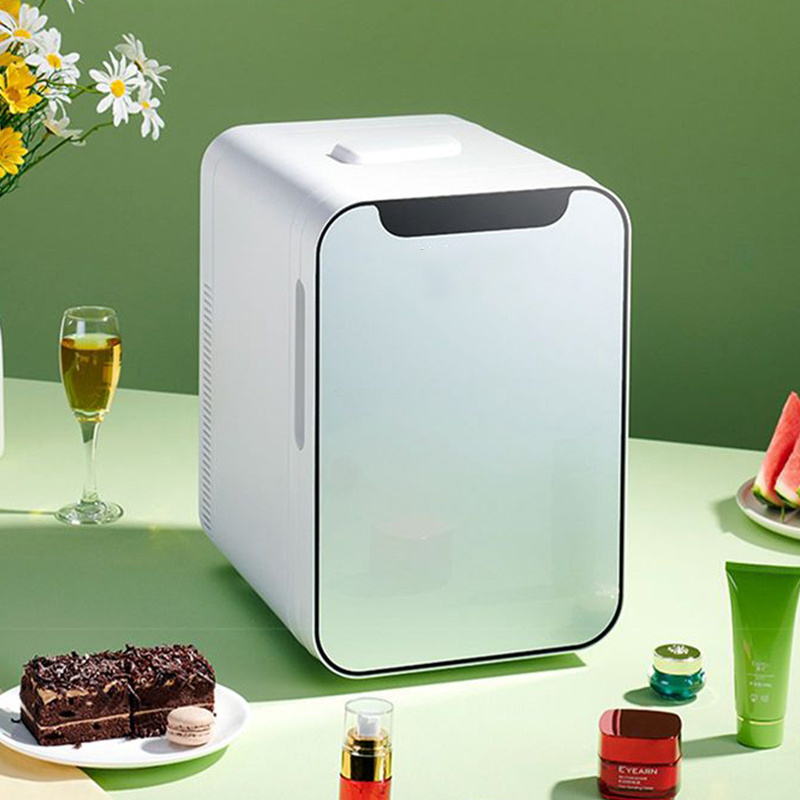 Custom Home Small Skincare Makeup for Cosmetics Portable 18L Cooler and Warmer Refrigerator Home Bar Hotel Redbull Mini Fridge