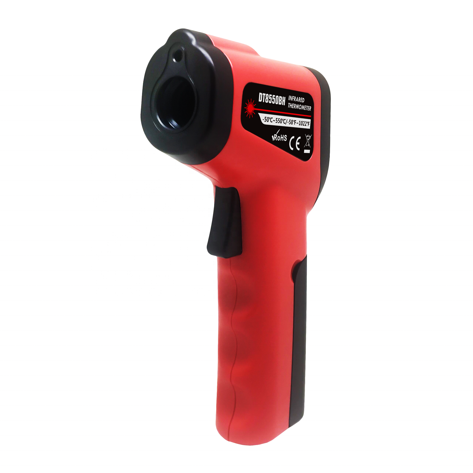 550C Digital IR Pyrometer Pizza Oven High Temperature Reader Electronic Industrial Laser Infrared Gun Thermometer for industry