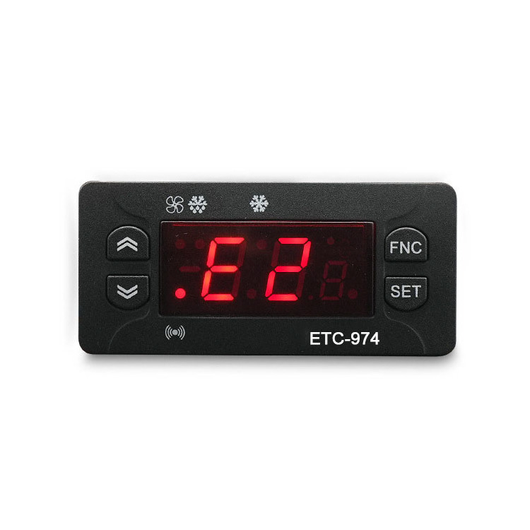 ETC-974  LCD Display Digital Temperature Control Humidity Thermostat Temperature Controller for Freezer, Refrigerator