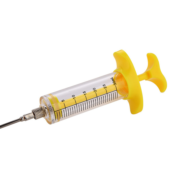 Best Meat Barinade Injector Plastic Food Syringe 30ml For BBQ